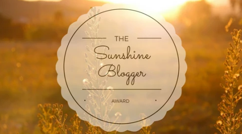 The Sunshine Blogger Award Tag